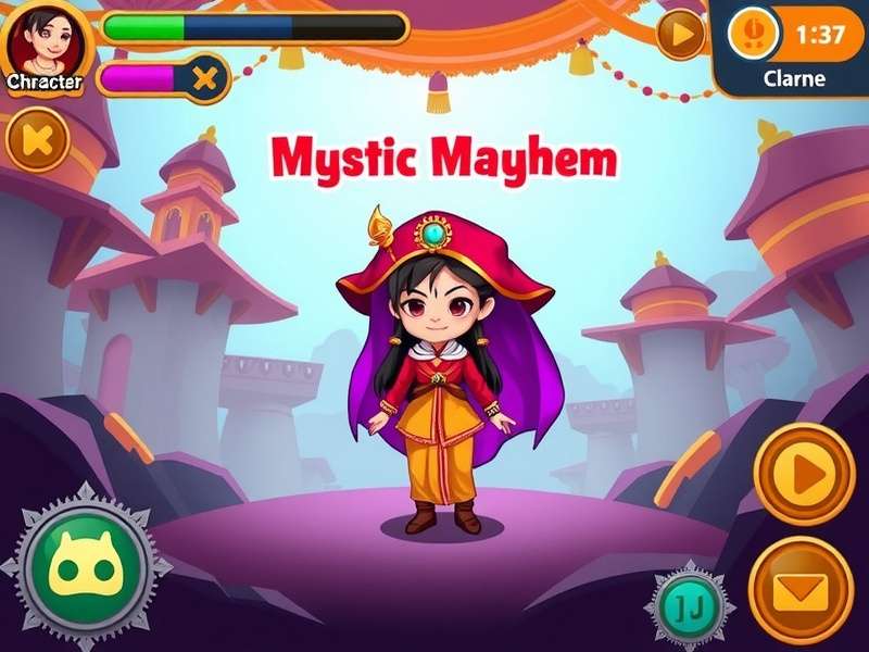 Magia Record Mystic Mayhem gameplay screenshot